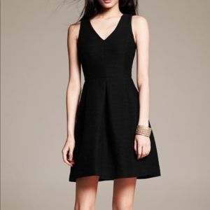 Banana Republic Fit and Flare Black